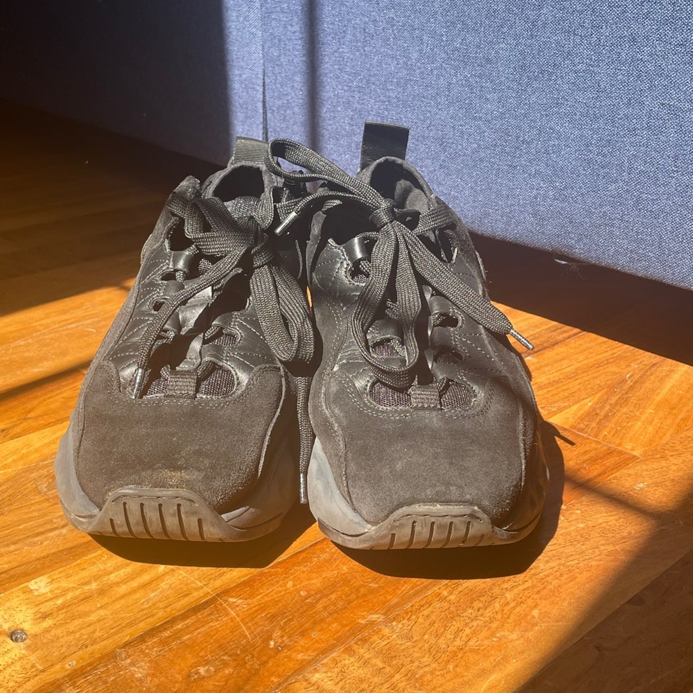 Acne Studios suede platform sneakers - Picture 2 of 3